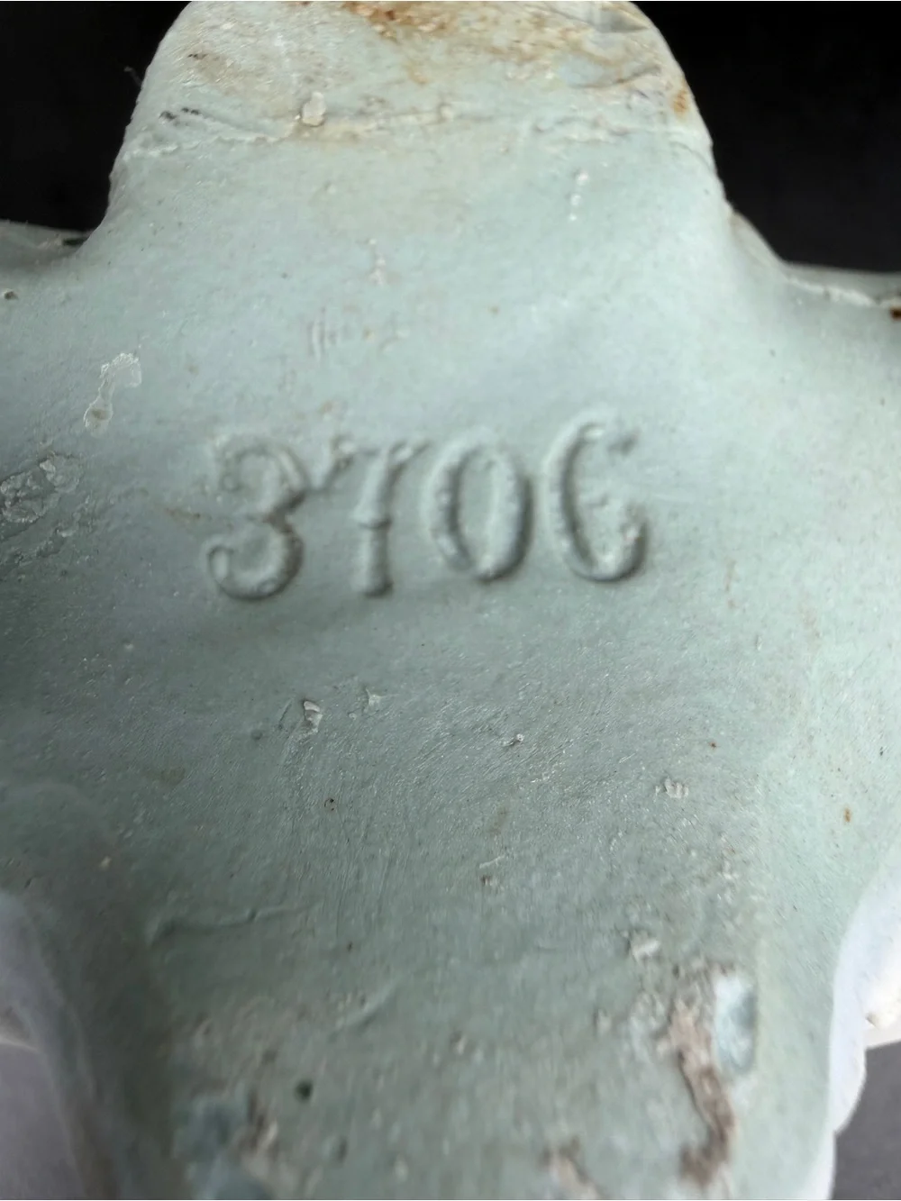 VINTAGE Rococo Cherub Bisque Vase